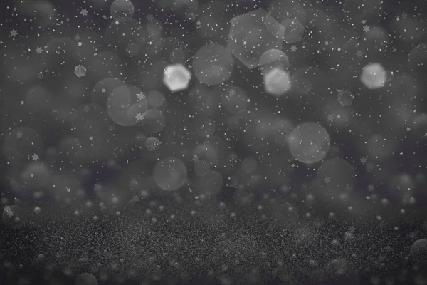 Lila Söt Ljus Abstrakt Bakgrund Glitter Ljus Och Fallande Snö — Stockfoto