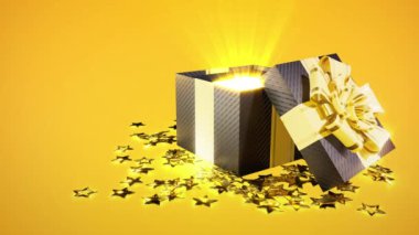 altın ve siyah, turuncu arkaplanda açıldı