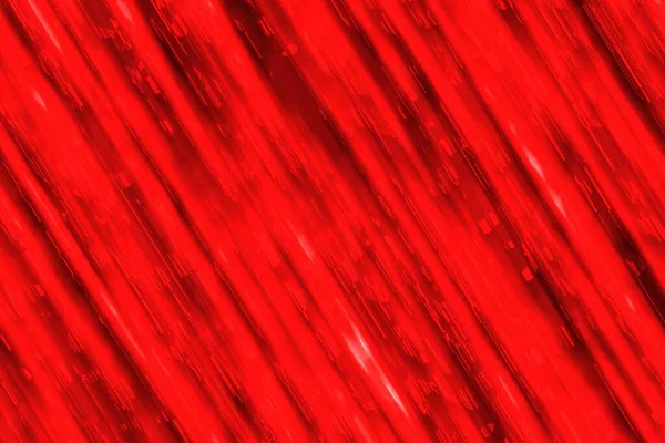 Schattig Rood Glanzend Fijn Staal Rechte Lijnen Digitaal Gemaakt Achtergrond — Stockfoto
