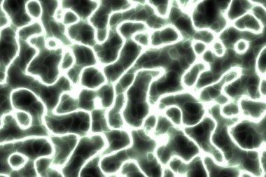 Tasarım akıcı floresan elektrik kemerleri dijital grafik arkaplan resimlemesi