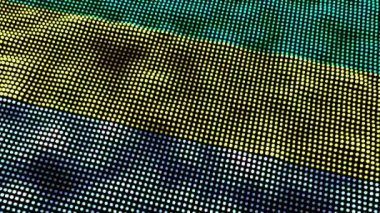 Gabon koyu bayrağı - döngü