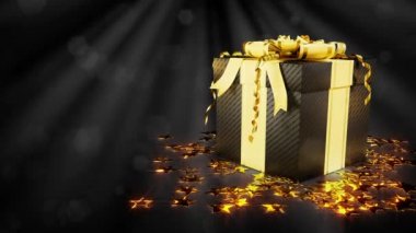 Kara Cuma indirimi - yerde yıldızlar olan hediye