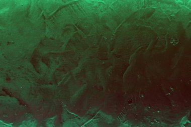 Güzel deniz mavisi, deniz yeşili yaratıcı kalın beton doku - soyut fotoğraf arkaplanı