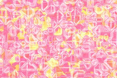 Modern teknolojik dijital model bilgisayar sanatı dokusu veya arkaplan illüstrasyonu