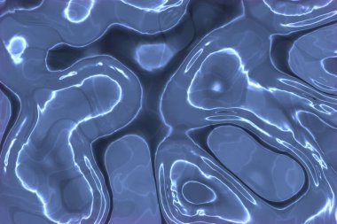 güzel parlayan sıvı grunge alüminyum dijital sanat arkaplanı veya doku çizimi