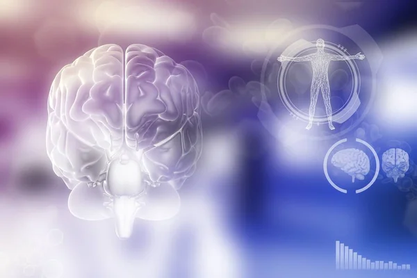 Ανθρώπινος Εγκέφαλος Έννοια Της Έρευνας Ψυχολογίας Ιδιαίτερα Λεπτομερές Σύγχρονο Υπόβαθρο — Φωτογραφία Αρχείου