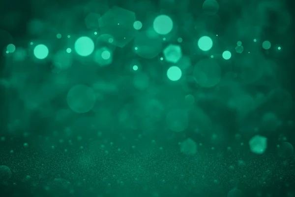 Teal Sea Green Nice Brilliant Abstract Background Glitter Lights Defocused — Zdjęcie stockowe