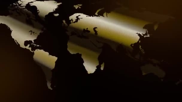Παγκόσμια Σημαία Βρόχο Animation — Αρχείο Βίντεο