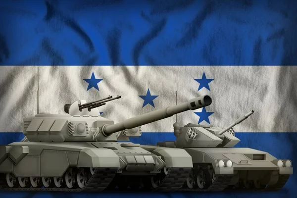 Танки Прапорі Гондурасу Танкові Сили Гондурасу Illustration — стокове фото