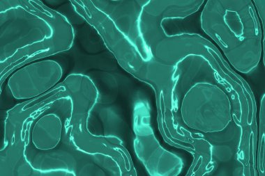 Yaratıcı deniz mavisi, deniz yeşili enerji ışıkları eski su dijitali arkaplan ya da doku çizimi