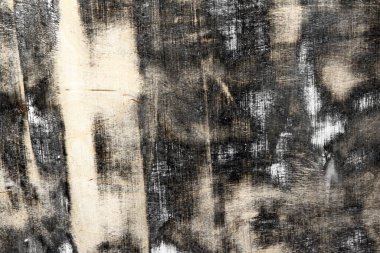 Büyük çizikler deseni olan şirin, eski, ahşap bir yüzey. Soyut fotoğraf arkaplanı.