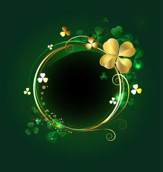 yonca ile yuvarlak banner