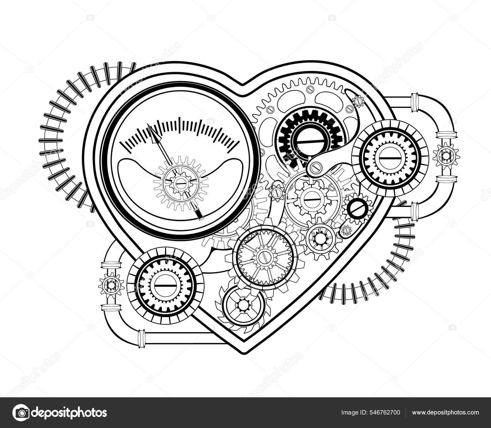 Pressure Gauge Coloring Page