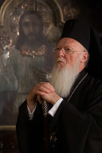 His All Holiness the Ecumenical Patriarch Bartholomew — Stock Photo, Image