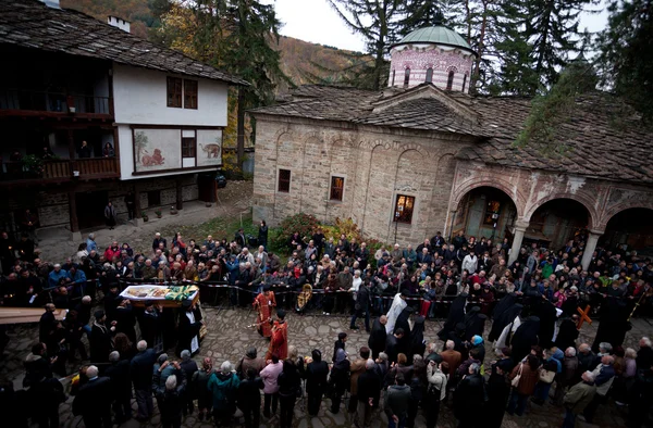 Patriarch stelregel van Bulgarije begrafenis graf — Stockfoto