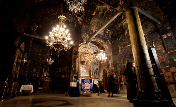 Troyan Monastery Patriarch Maksim tomb — Stock Photo, Image