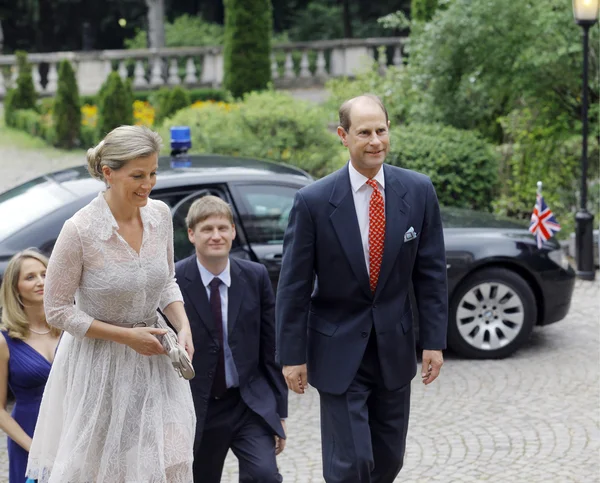 Książę edward i sophie, hrabina wessex — Zdjęcie stockowe