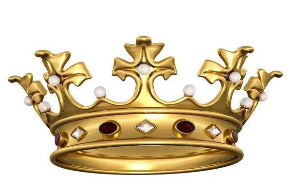 Gold crown — Stock Photo, Image