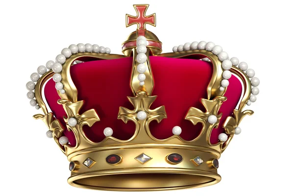 Gold crown — Stock Photo, Image