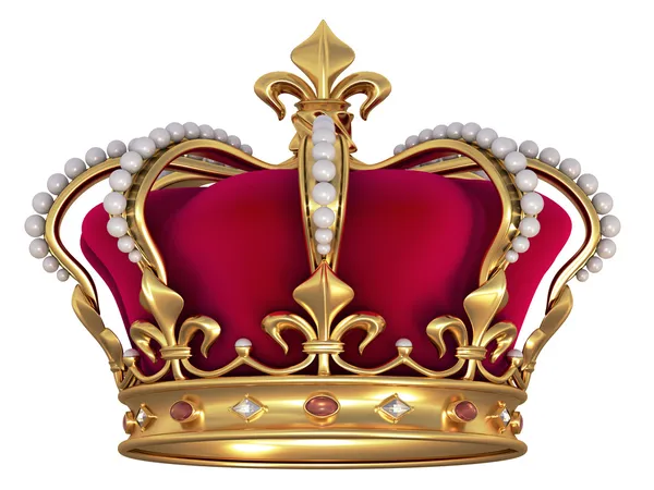 Gold crown — Stock Photo, Image