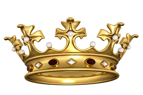 Corona de oro Imagen de archivo