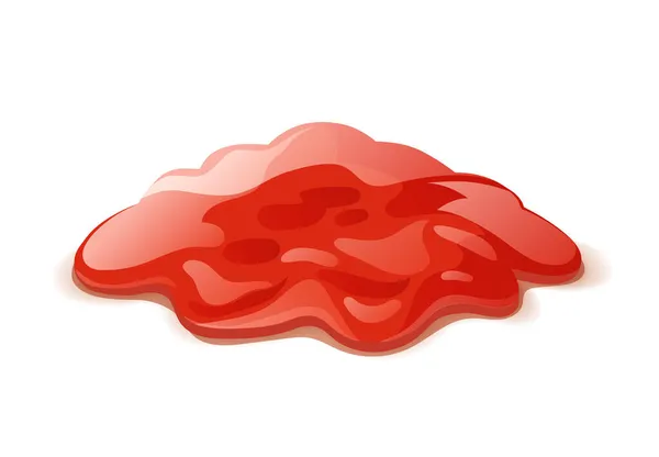 Ketchup de tomate. Ilustração vetorial . — Vetor de Stock