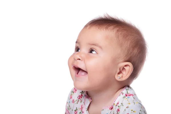 Baby smiling — Stock Photo, Image