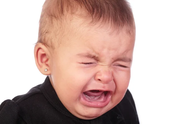 Плач младенца — стоковое фото