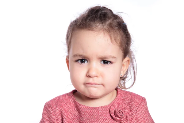 Angry girl — Stock Photo, Image