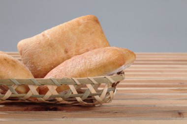 sepetin içinde ekmek