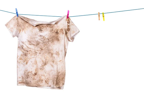 Brudnej koszuli — Zdjęcie stockowe