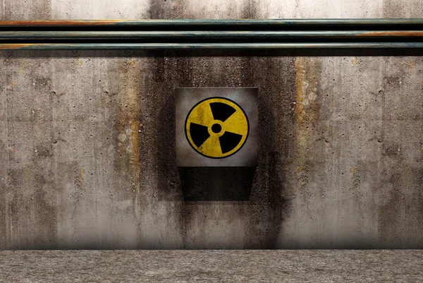 Nucleaire symbool — Stockfoto