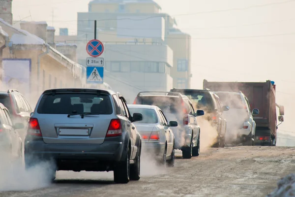 Vinter i staden — Stockfoto