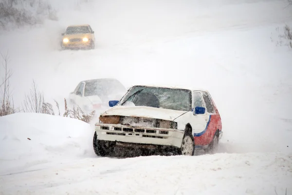 Winterrennen — Stockfoto