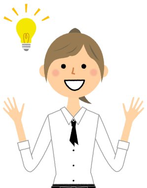 - İlham verici kafe personeli. - İlham verici kafe personelinin bir çizimi..