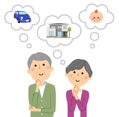 Yaşlı bir çift, Hayat Planı / YaşIı bir çiftin Yaşlılık Planı.