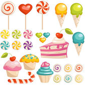 Set of sweets icons