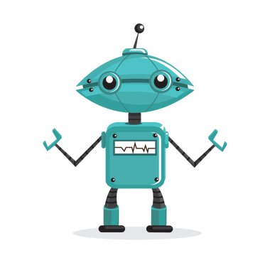 Çizgi film robotu