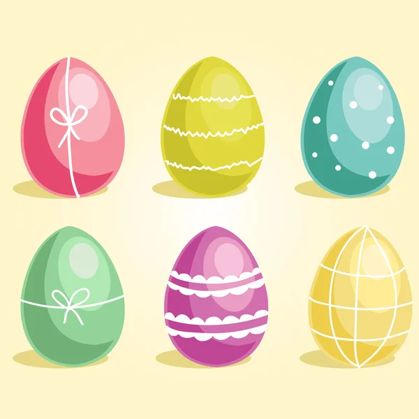 Easter eggs — Stock Vector