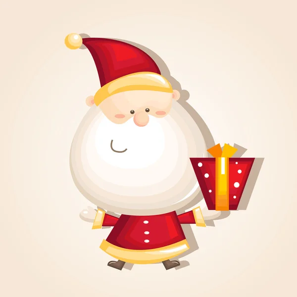 Cartoon Santa Claus — Stock Vector