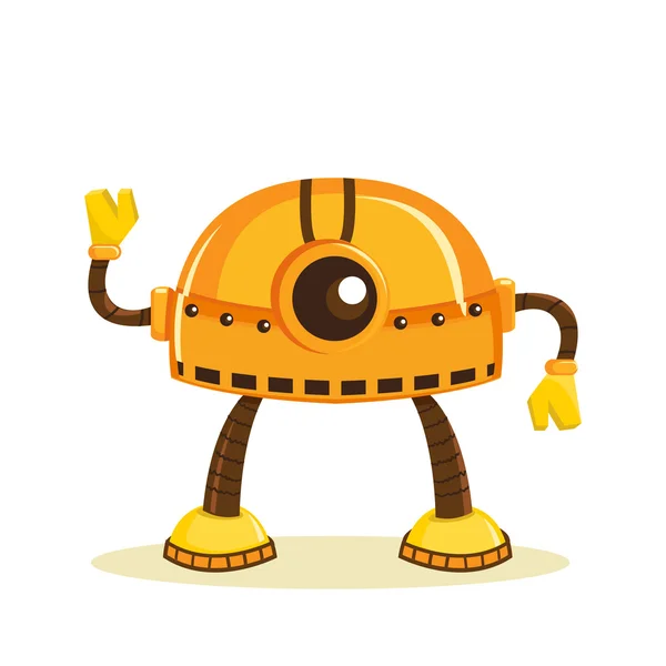 Cartoon robot — Stockvector