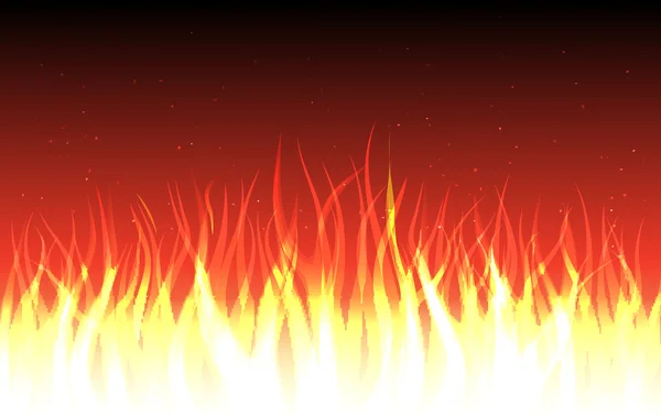 Textura de fuego — Vector de stock