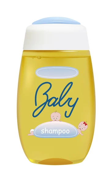 Baby shampoo — Stock Vector