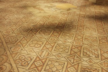 antik mozaik döşeme