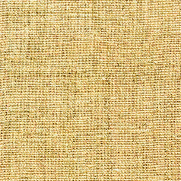 Textura de linho amarelo para o fundo — Fotografia de Stock