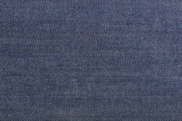 Textura modré džíny textilní zblízka — Stock fotografie