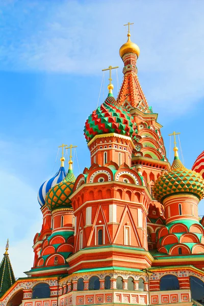 Saint Basils cathedral on Red Square in Moscow — Stock Photo, Image