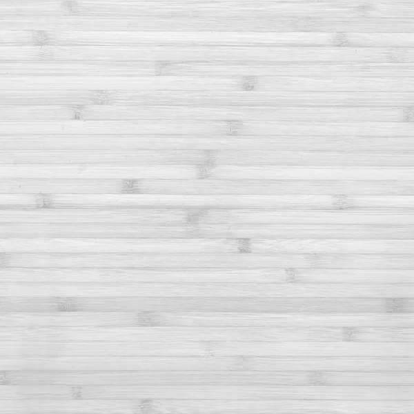 Tablón de bambú de madera textura blanca fondo — Foto de Stock