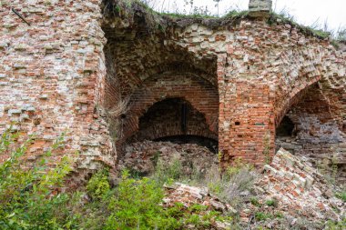 Oreshek Kalesi. Rusya 'nın St. Petersburg yakınlarındaki Shlisselburg Kalesi. 1323 'te kuruldu..