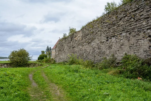 오레 쉬크 요새. 슈리 젤 부르크 요새는 러시아 상트페테르부르크 근처에 있다. 1323 년에 설립되다. — 스톡 사진